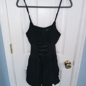 Current mood, medium black dress